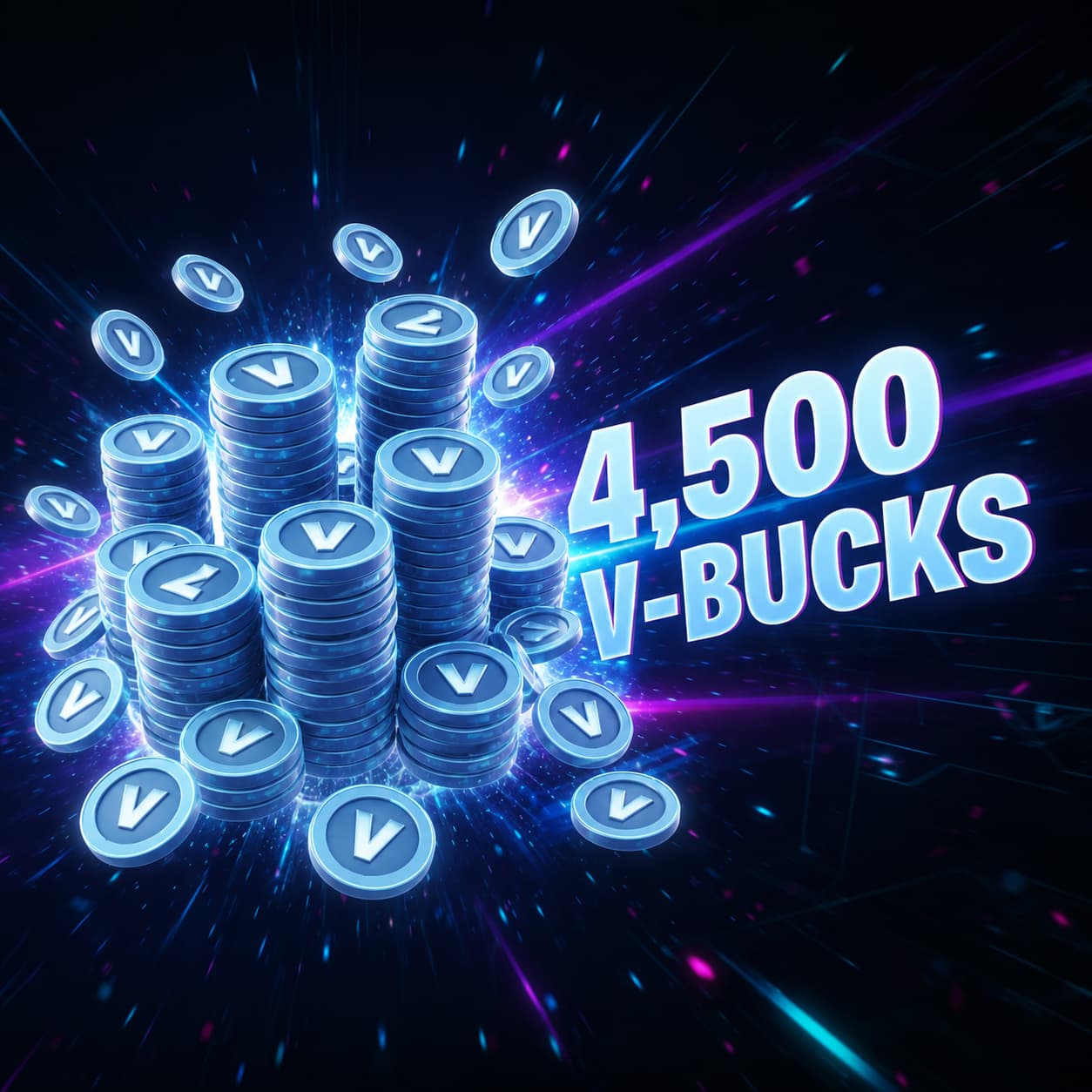 4500 V-BUCKS (account) product image